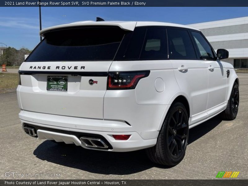 SVO Premium Palette Black / Ebony 2021 Land Rover Range Rover Sport SVR