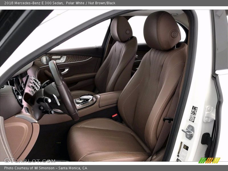 Front Seat of 2018 E 300 Sedan