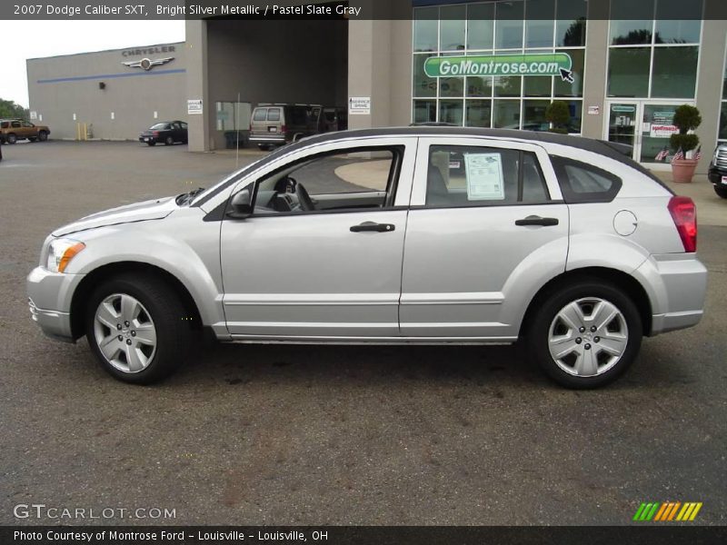 Bright Silver Metallic / Pastel Slate Gray 2007 Dodge Caliber SXT