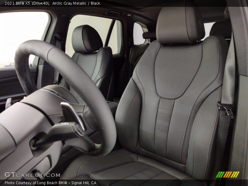Arctic Gray Metallic / Black 2021 BMW X5 sDrive40i