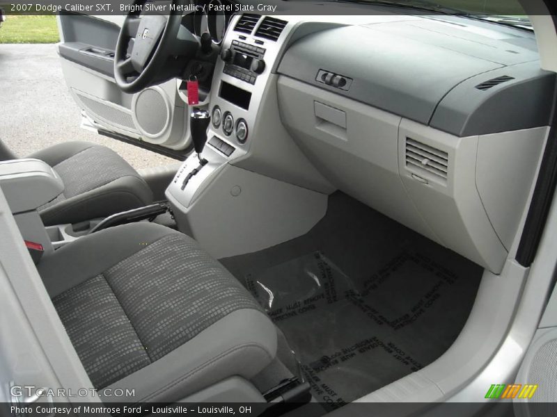 Bright Silver Metallic / Pastel Slate Gray 2007 Dodge Caliber SXT