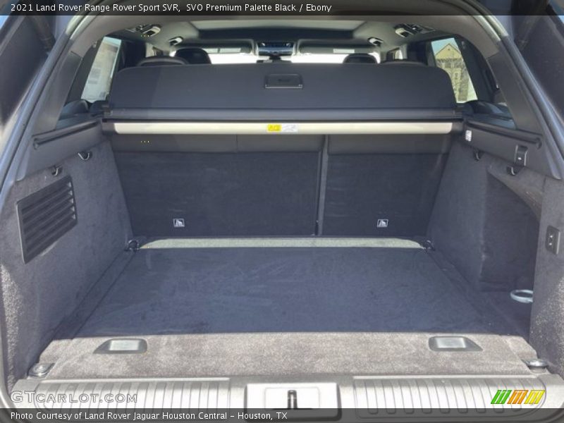  2021 Range Rover Sport SVR Trunk