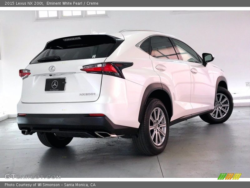 Eminent White Pearl / Creme 2015 Lexus NX 200t