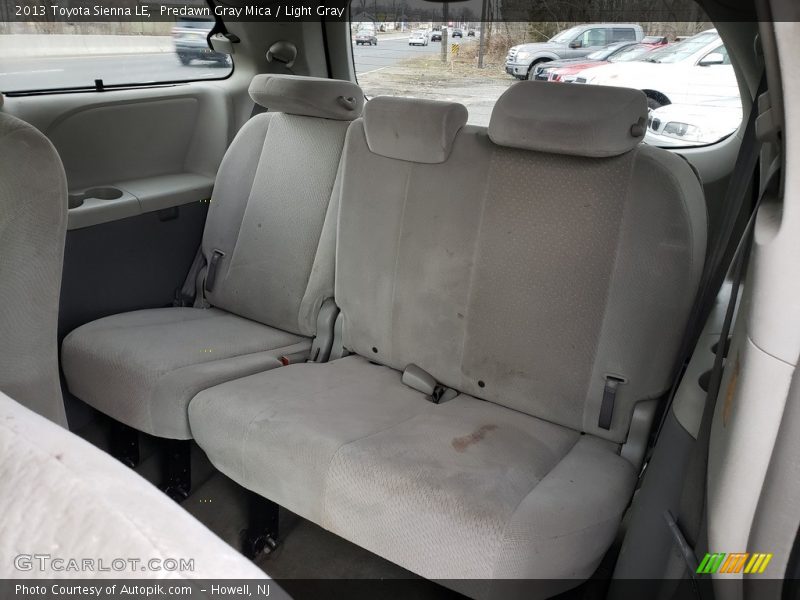Predawn Gray Mica / Light Gray 2013 Toyota Sienna LE
