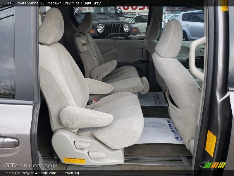 Predawn Gray Mica / Light Gray 2013 Toyota Sienna LE