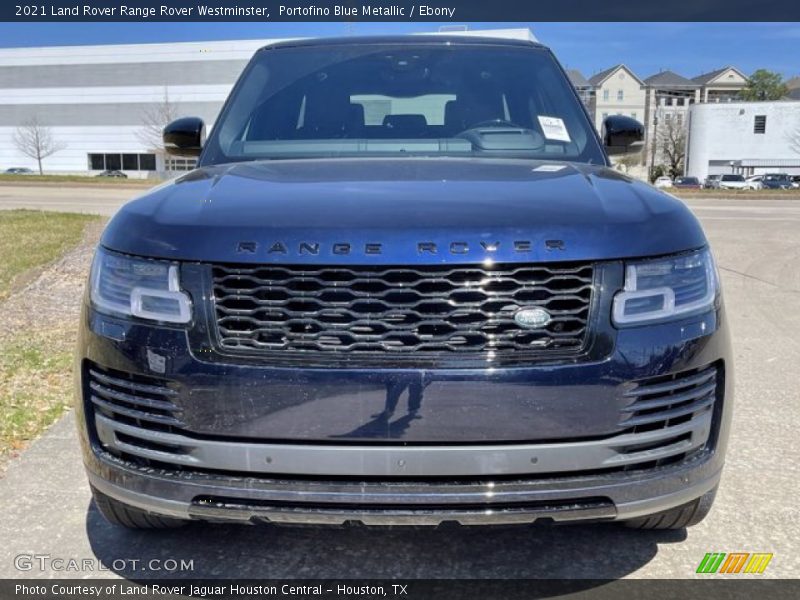 Portofino Blue Metallic / Ebony 2021 Land Rover Range Rover Westminster