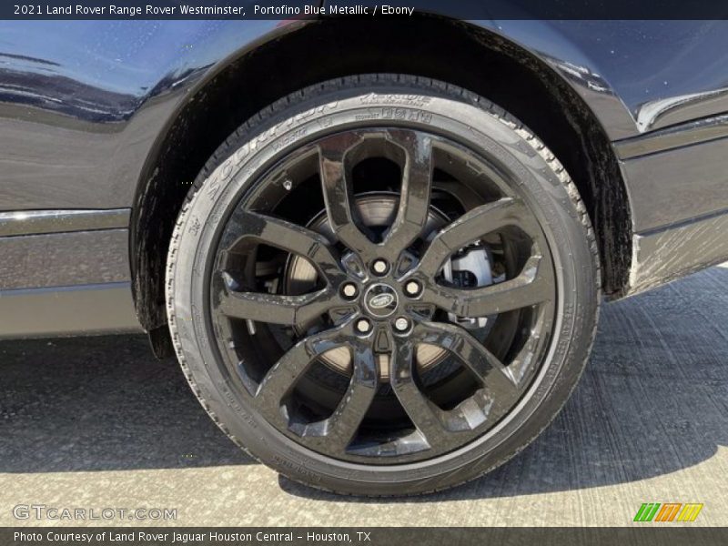 Portofino Blue Metallic / Ebony 2021 Land Rover Range Rover Westminster