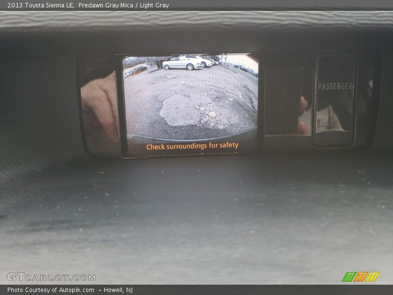 Predawn Gray Mica / Light Gray 2013 Toyota Sienna LE