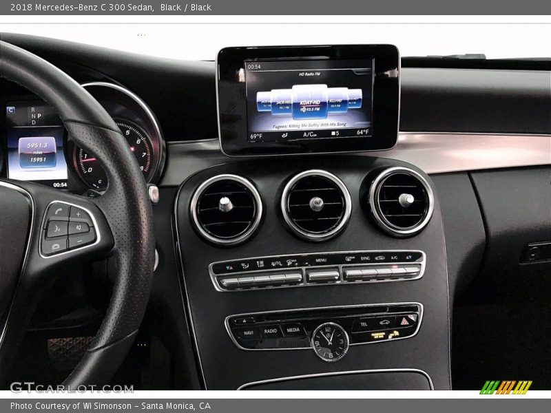 Black / Black 2018 Mercedes-Benz C 300 Sedan