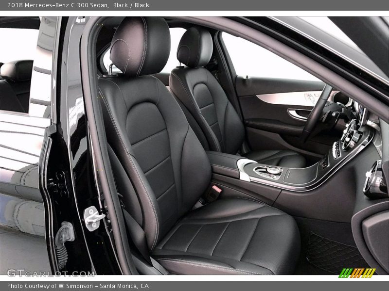 Black / Black 2018 Mercedes-Benz C 300 Sedan