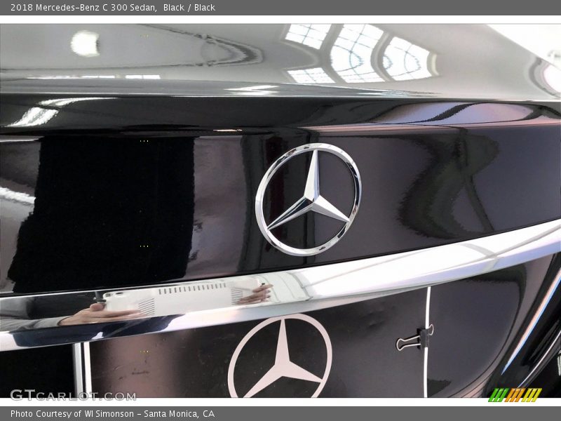 Black / Black 2018 Mercedes-Benz C 300 Sedan