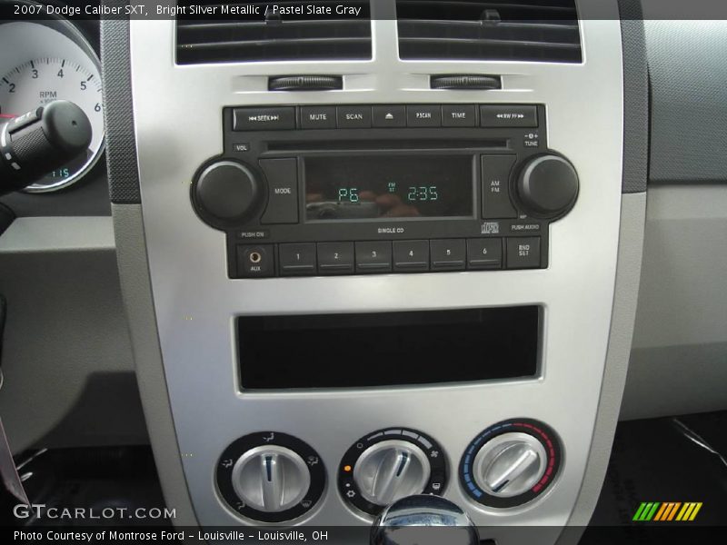 Bright Silver Metallic / Pastel Slate Gray 2007 Dodge Caliber SXT