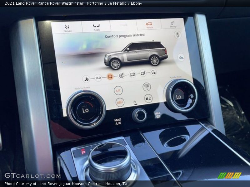 Portofino Blue Metallic / Ebony 2021 Land Rover Range Rover Westminster