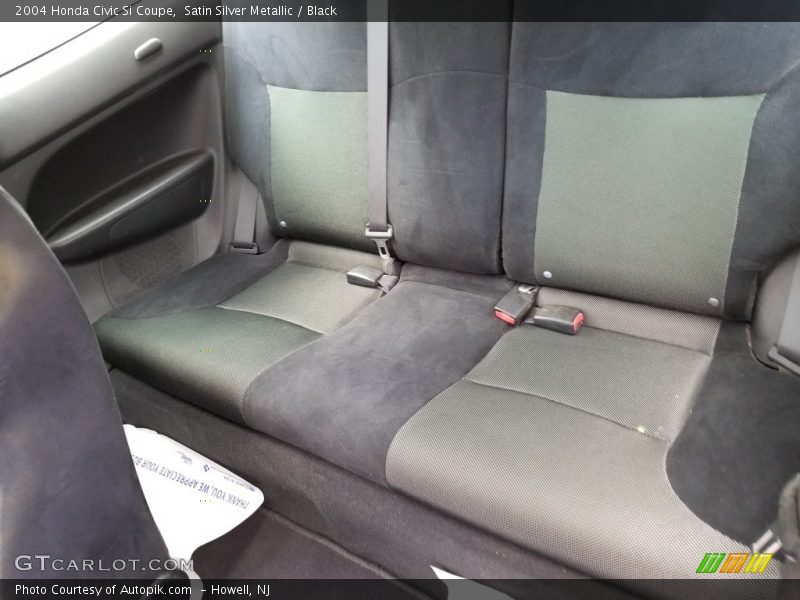 Satin Silver Metallic / Black 2004 Honda Civic Si Coupe