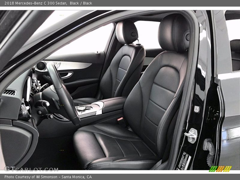 Black / Black 2018 Mercedes-Benz C 300 Sedan