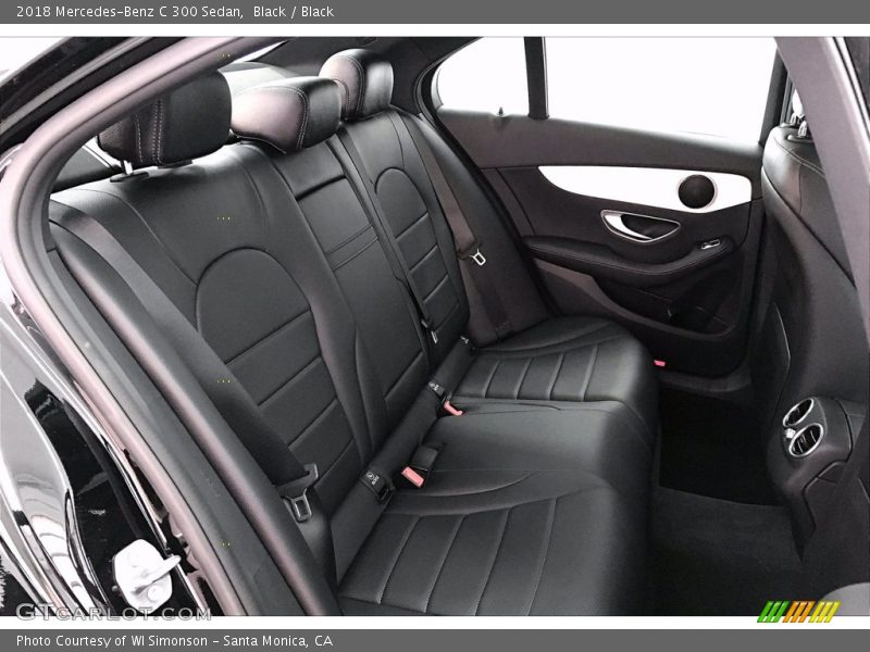 Black / Black 2018 Mercedes-Benz C 300 Sedan