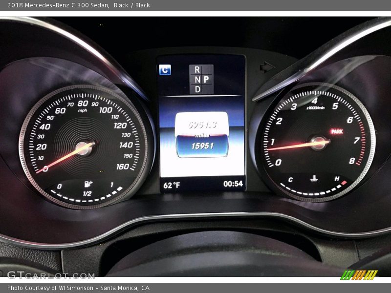 Black / Black 2018 Mercedes-Benz C 300 Sedan