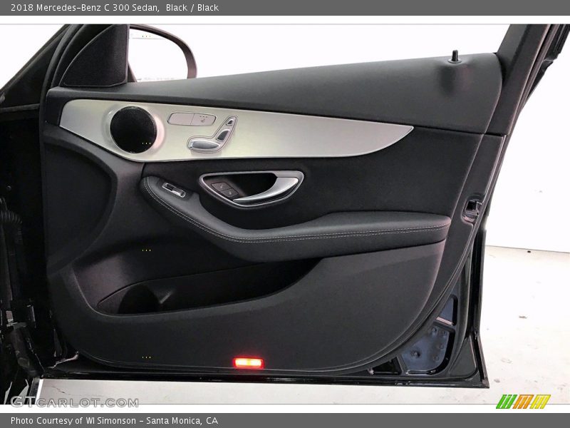 Black / Black 2018 Mercedes-Benz C 300 Sedan