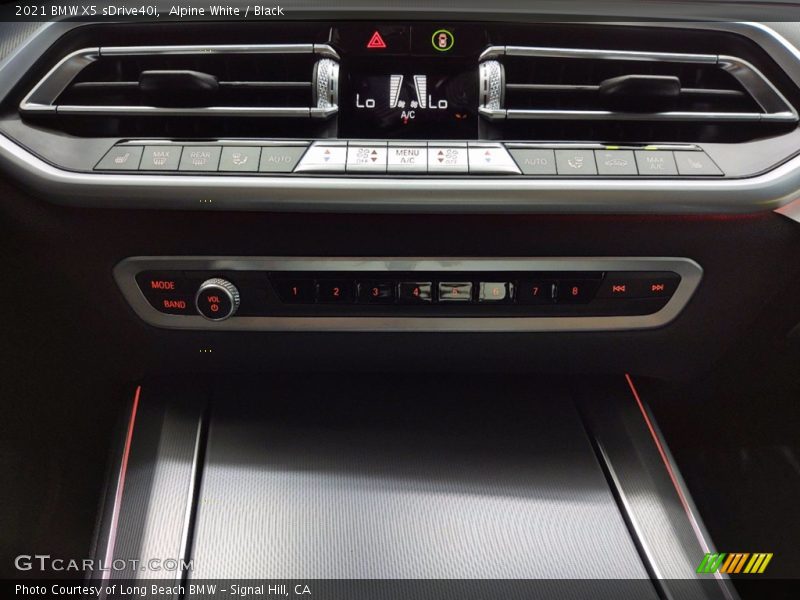 Alpine White / Black 2021 BMW X5 sDrive40i
