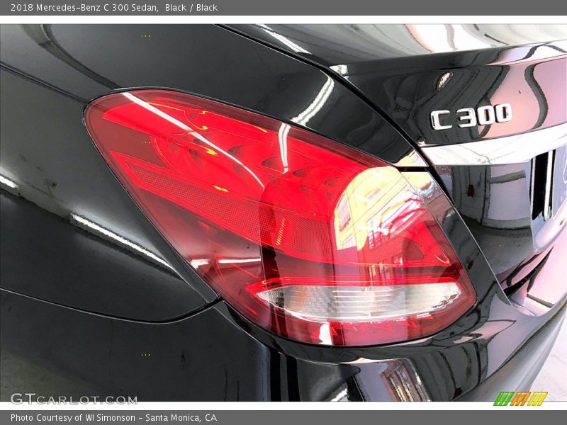 Black / Black 2018 Mercedes-Benz C 300 Sedan