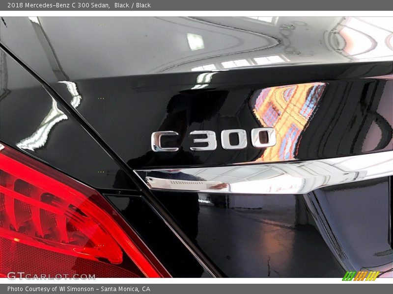Black / Black 2018 Mercedes-Benz C 300 Sedan