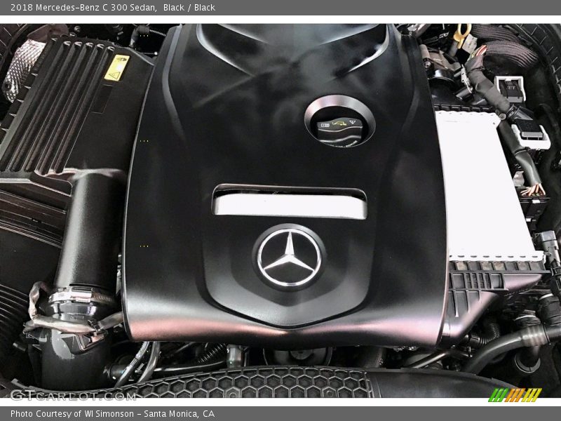 Black / Black 2018 Mercedes-Benz C 300 Sedan
