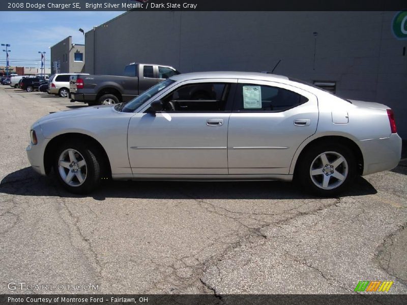 Bright Silver Metallic / Dark Slate Gray 2008 Dodge Charger SE