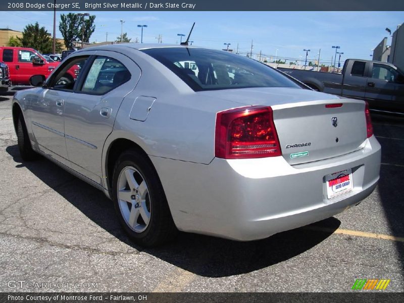 Bright Silver Metallic / Dark Slate Gray 2008 Dodge Charger SE