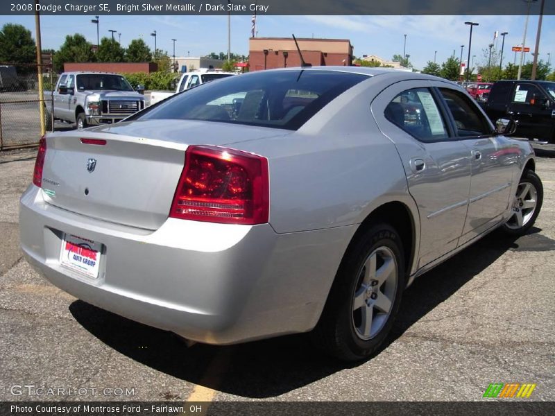 Bright Silver Metallic / Dark Slate Gray 2008 Dodge Charger SE