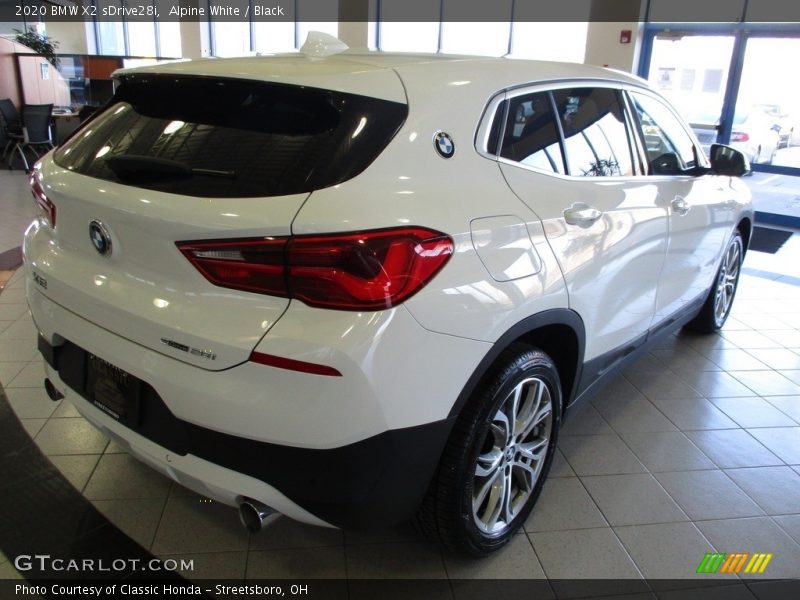 Alpine White / Black 2020 BMW X2 sDrive28i