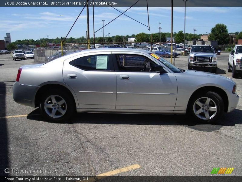 Bright Silver Metallic / Dark Slate Gray 2008 Dodge Charger SE