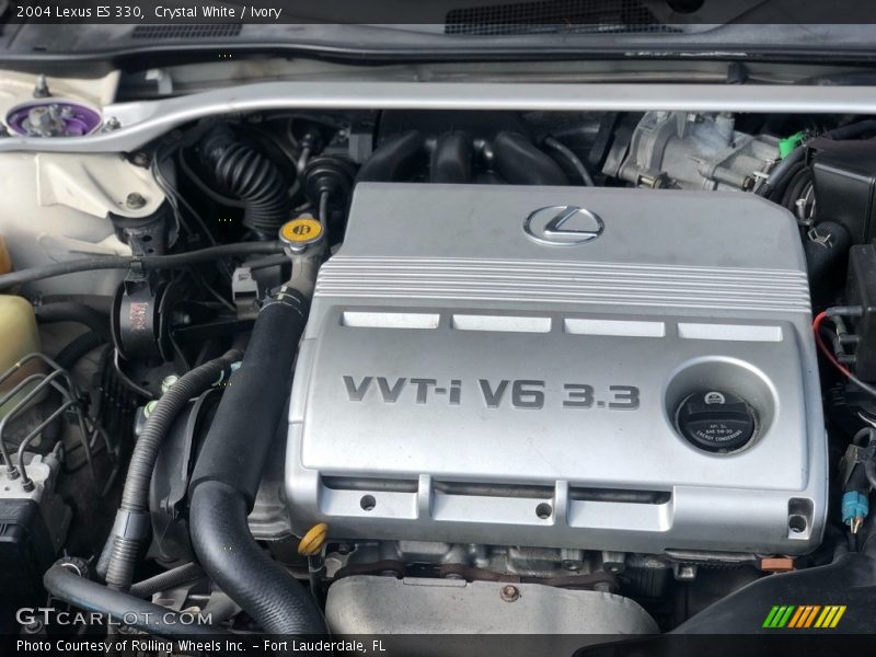 Crystal White / Ivory 2004 Lexus ES 330