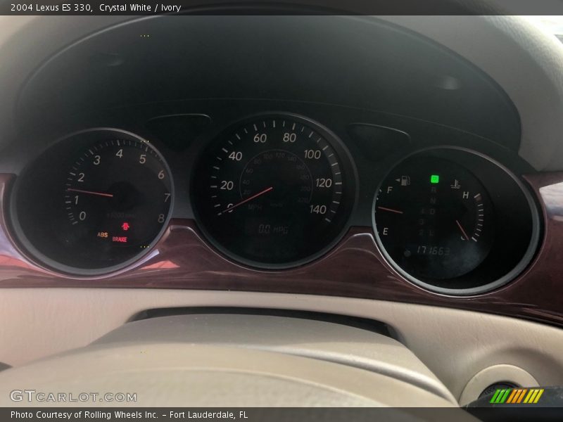 Crystal White / Ivory 2004 Lexus ES 330