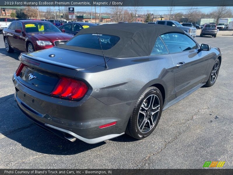 Magnetic / Ebony 2019 Ford Mustang EcoBoost Premium Convertible