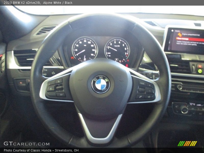 Alpine White / Black 2020 BMW X2 sDrive28i