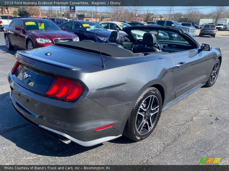 Magnetic / Ebony 2019 Ford Mustang EcoBoost Premium Convertible