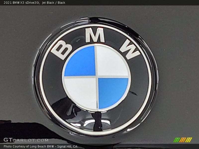 Jet Black / Black 2021 BMW X3 sDrive30i