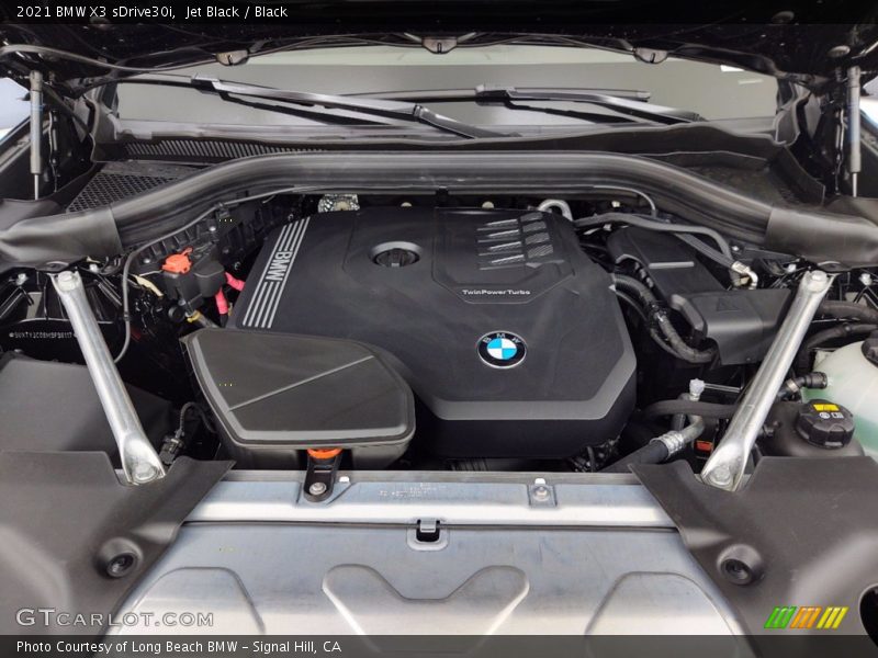 Jet Black / Black 2021 BMW X3 sDrive30i