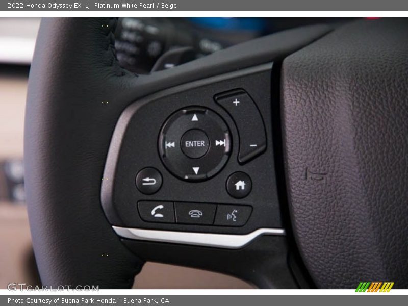  2022 Odyssey EX-L Steering Wheel