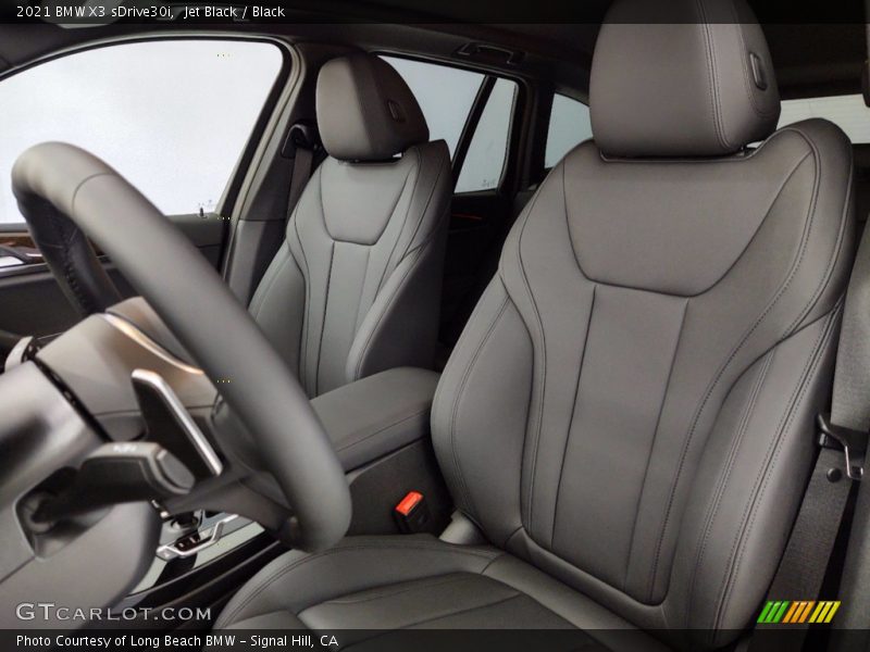 Jet Black / Black 2021 BMW X3 sDrive30i