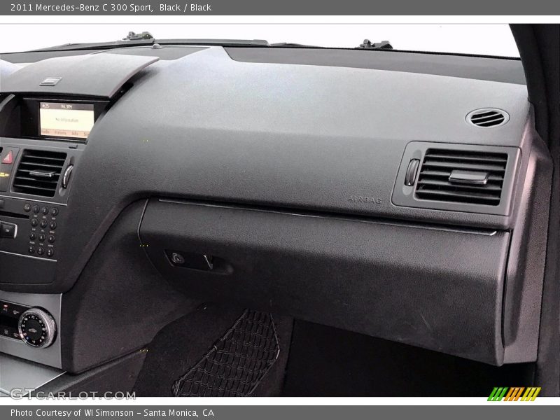 Black / Black 2011 Mercedes-Benz C 300 Sport