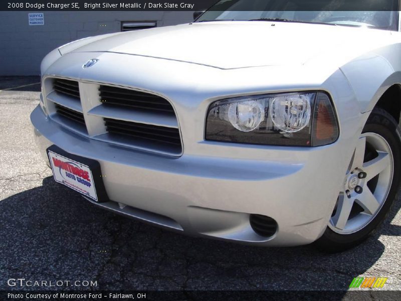 Bright Silver Metallic / Dark Slate Gray 2008 Dodge Charger SE