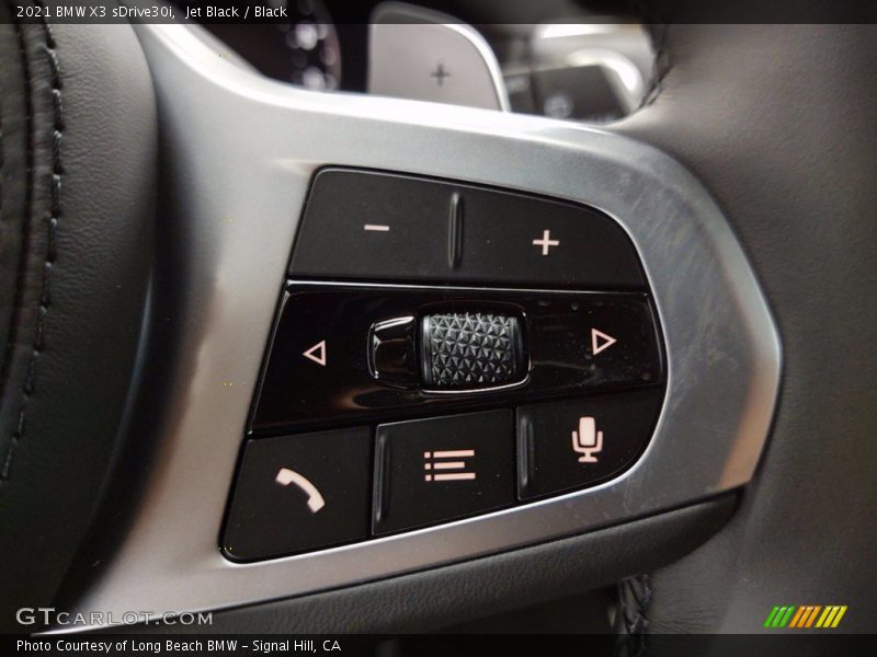 Jet Black / Black 2021 BMW X3 sDrive30i