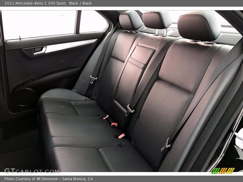 Black / Black 2011 Mercedes-Benz C 300 Sport