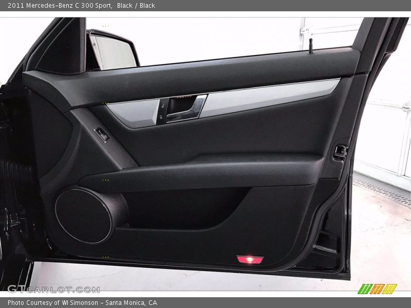 Black / Black 2011 Mercedes-Benz C 300 Sport
