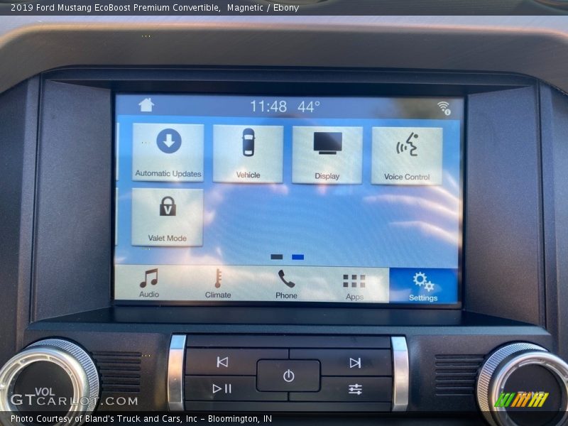 Magnetic / Ebony 2019 Ford Mustang EcoBoost Premium Convertible