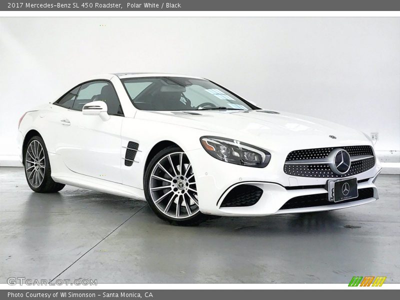 Front 3/4 View of 2017 SL 450 Roadster