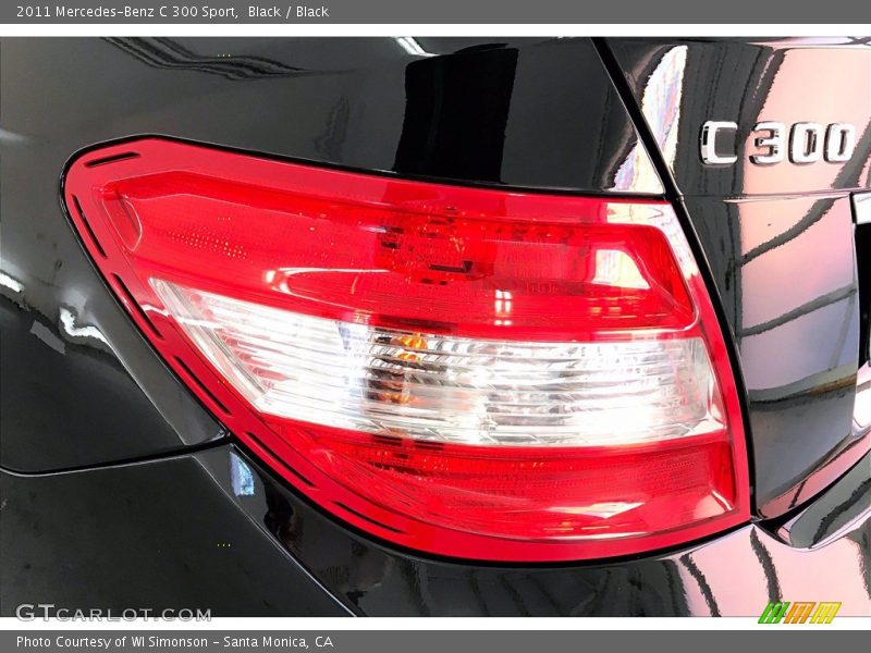 Black / Black 2011 Mercedes-Benz C 300 Sport