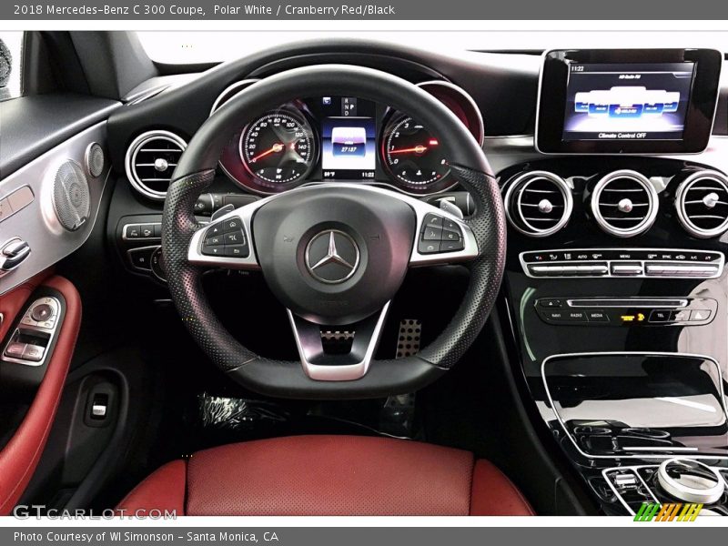 Dashboard of 2018 C 300 Coupe