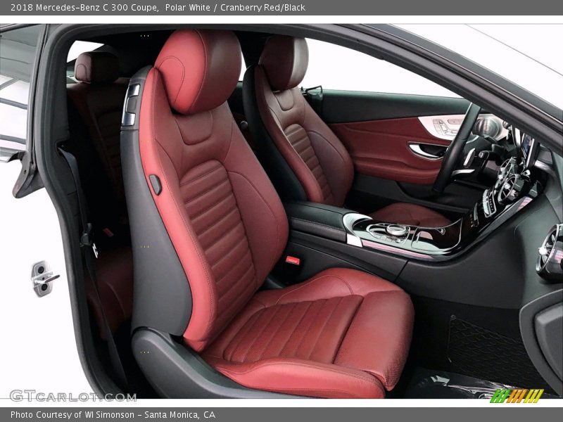 Front Seat of 2018 C 300 Coupe